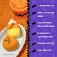 thumbnail image 5 of Profusion Cosmetics Peanuts 2 PC Blending Sponge Set with Makeup Sponge Case, Latex-Free Beauty Blender For Powder, Cream & Liquid, Pumpkin Orange, 5 of 7