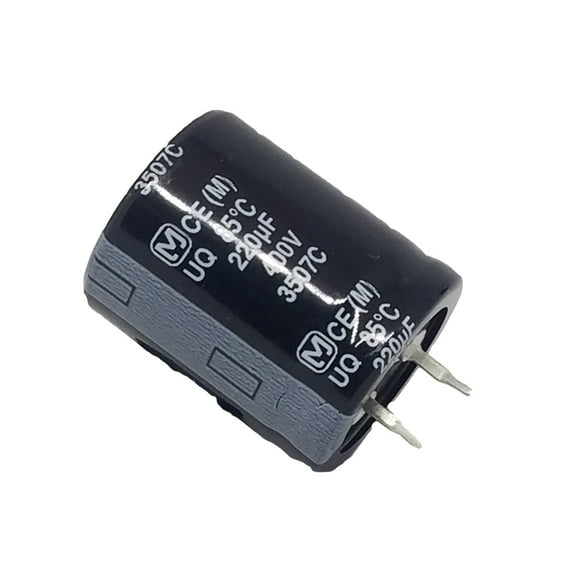 PACK OF 2 EETUQ2G221CA CAP ALUM 220UF 20% 400V SNAP