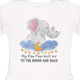 thumbnail image 4 of Inktastic My Paw Paw Loves me to the Moon and Back Elephant Family Boys or Girls Long Sleeve Baby Bodysuit, 4 of 5