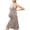 #022-Khaki, variant on Women's Maternity Nursing Dress Sleeveless V-Neck Knee Length Plus Size Adjustable Straps Soft for Breastfeeding Postpartum Home Outdoor Casual Wear Gift