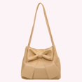 thumbnail image 2 of Bolso Hombro Bow Pu Cuero Crossbody Bag Square Commute Tandbag () Amarillo, 2 of 9
