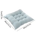 thumbnail image 3 of Vadktai Square Chair Pads, Indoor Seat Cushions Pillows with Ties, Thick Soft Seat Cushion for Kitchen, Dining, Office Chair, 3 of 6
