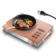 thumbnail image 1 of Cocina Eléctrica Nefaracy 1800W Placa Única 110V Naranja, 1 of 7