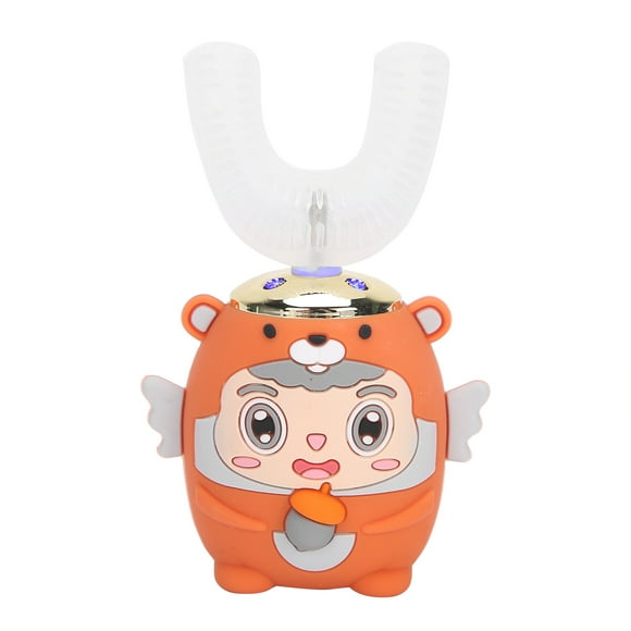 Cepillo de dientes eléctrico BuyWeekMX en forma de U para niños Diseño elevado