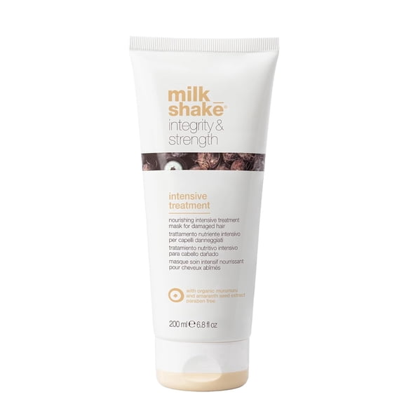 Milk_Shake Integrity & Strength Intensive Hair Treatment Mask for Dry and Damaged Hair, Repairs and Strengthens, 6.8 fl oz