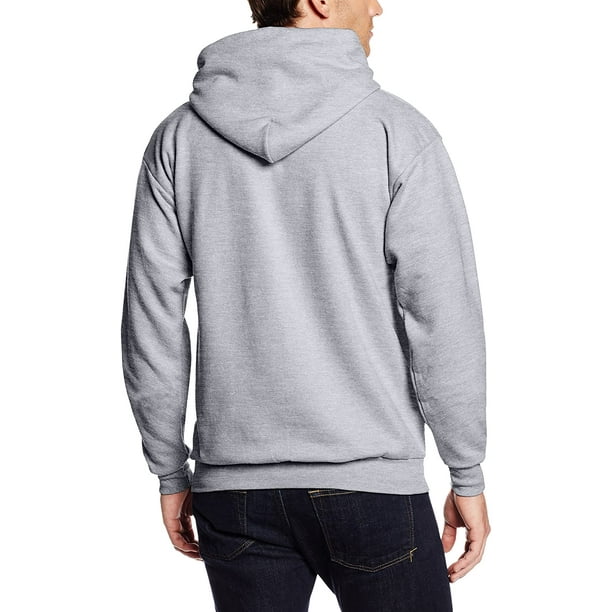 Hanes Mens ComfortBlend EcoSmart Pullover Hoodie Sweatshirt, 3XL, Light  Steel