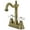 Antique Brass, variant on Kingston Brass KB1493PX Heritage Two-Handle 2-Hole Deck Mount Bar Faucet in Antique Brass