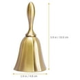thumbnail image 5 of ifundom Set of 2 Vintage Metal Hand Bells for Parties, Home Decor, Music, and Collectible, 5 of 6
