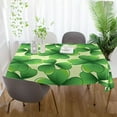 thumbnail image 6 of St Patrick Clovers Tablecloth Rectangle Colorful Table Cloth Large Square Table Cover for Dining Kitchen Party 60"x120" Decor Gift, 6 of 7