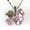 Pink, variant on Silver Women Happiness Clover Leaf Crystal Pendant Chain Necklace Valentine Gift-Blue