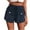 Blue, variant on IROINNID Women's Summer Casual Drawstring Comfy High Waist Shorts With Pocket