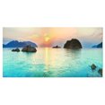 thumbnail image 1 of Designart Sunrise Panorama Canvas Wall Art, 1 of 4