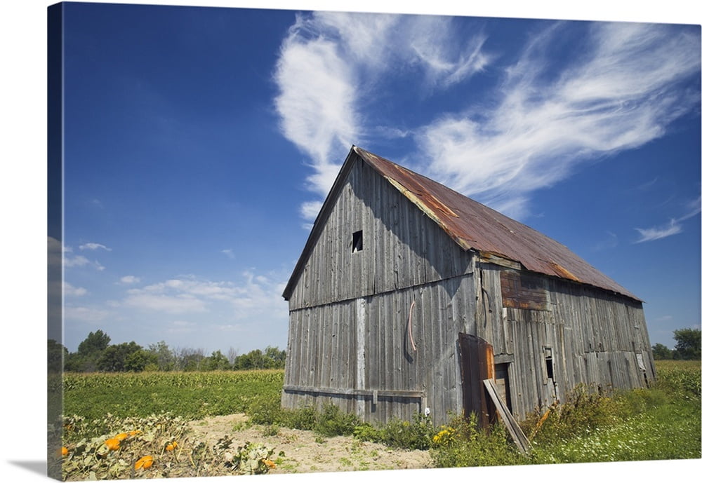 Great BIG Canvas "Old Barn, Haldimand County, Niagara Peninsula
