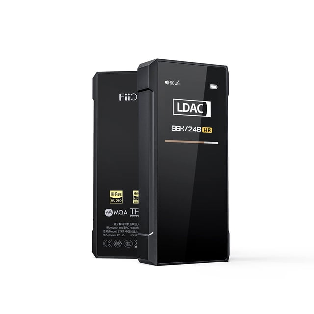Amplificador de auriculares y receptor Bluetooth FiiO BTR7 de alta resolución negro