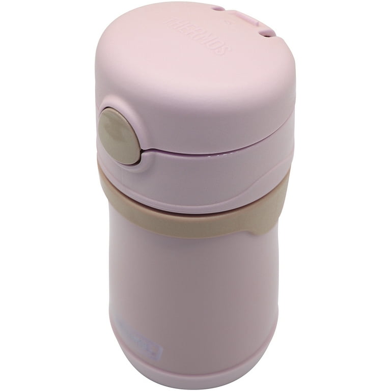Thermos Baby 10 oz. Vacuum Insulated Stainless Steel Straw Bottle - Rose