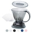 thumbnail image 1 of Clever Coffee Dripper and Filters, Large 18 oz (Cloud)| Barista's Choice| Safe BPA Free Plastic|Includes 100 Filters, 1 of 8