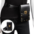 thumbnail image 3 of Riñonera con cinturón , manos para mujer, mini riñonera de cuero PU para , viajar, viajar Sunnimix Riñoneras, 3 of 7