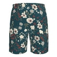 thumbnail image 6 of Naloa Vintage Floral Men's Beach Shorts, Surfing shorts, Swim trunks, Quick Dry Swim Trunks for Surfing Beach Fun - Large, 6 of 9