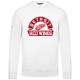 thumbnail image 2 of Men's Levelwear White Detroit Red Wings Zane Banner Arch Pullover Sweatshirt, 2 of 3