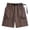 Coffee, variant on Besolor Men's Summer Plus Size Shorts Wide Leg Casual Loose Breathable Comfy Thin Workout Running Shorts with Pocket(X-Large,Orange)