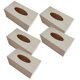 thumbnail image 3 of 5pcs DIY Blank Wooden Tissue Box Covers – Creative Craft Napkin Holders for Easy Open Design, Ideal for Home & Office Decoration, 3 of 5