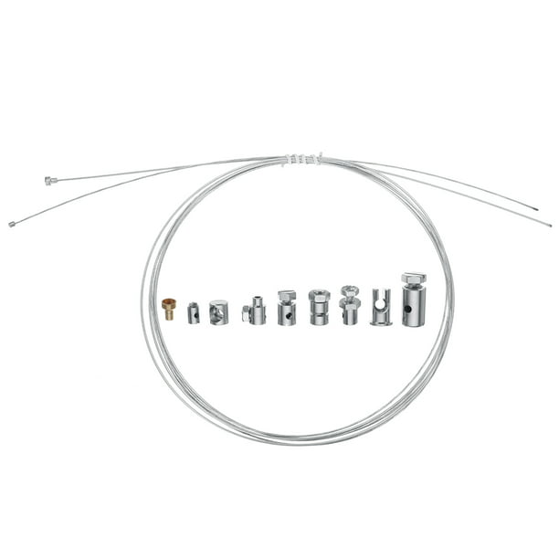 Kit de Réparation de Câble de Frein d'Accélérateur d'Embrayage Intérieur Universel Outil de Tétines de Moto