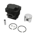 thumbnail image 2 of Kit de conjunto de pistón de cilindro Aleación de aluminio 42 mm Pieza de repuesto de pistón de cilindro de motosierra eléctrica para 4605, 2 of 10
