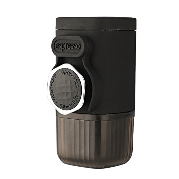 Portable Hand Pressure Coffee Machine Capsule Coffee Powder Household Travel Outdoor Small Espresso Machine