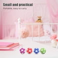 thumbnail image 3 of Raindrops 16pcs Assorted Color Mini Footballs for Kids Precision Design Durable ABS Table Soccer Game Balls for Fan Gear, 3 of 6