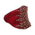 thumbnail image 3 of Hair Turbans, Turban Head Wraps Direct Use Safe Comfortable  For Gift For Women For Daily Use Maroon, 3 of 8