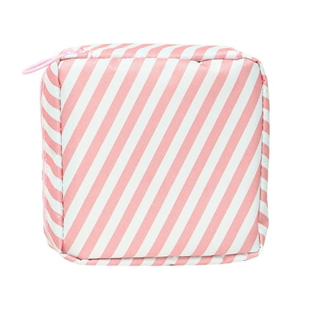 

Cute Portable Sanitary Napkin STOrage Bag 1pc White J