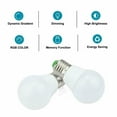 thumbnail image 4 of 4Pack E26 E27 3W RGB LED Light Bulb 16 Color Changing Lamp IR Remote Control, 4 of 4
