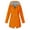 Orange, variant on jsaierl Rain Coat Women Waterproof Hooded Active Outdoor Hiking Windbreaker Fall Casual Jacket Long Sleeve Full Zip Trench Coat