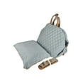 thumbnail image 4 of Bolso de viaje para perros gato bolso de transporte saliente para gatos pequeños y medianos gatito de Gris azul, 4 of 8