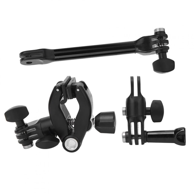 Soporte ajustable para cámara deportiva, cámara de instrumentos musicales negra, soporte giratorio para cámara deportiva, soporte para cámara de instrumentos, elaborado por expertos Jadeshay A