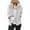 B-Grey, variant on Kcodviy Women Faux Mink Winter Fleece Jackets with Hood for Women Hooded New Faux Jacket Light Jacket Women Warm Thick Outerwear Jacket