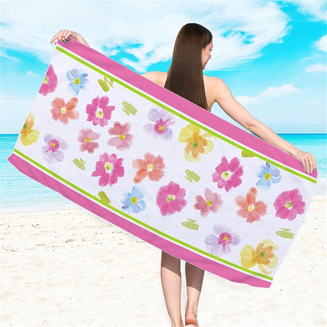 Bath Towel Beach Towel for Girls Gifts for Girls Personalized Beach Towels for Kids Microfiber Beach Towels Bulk Extra Large Beach Towels Oversized Clearances Thin Quick Drys Beach Towel