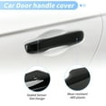 thumbnail image 4 of Cubierta Protectora de Manija de Puerta para Honda Civic Accord CRV HRV 2023-2025 Cubierta Exterior de Manija de Puerta Negra Brillante, 4 of 7