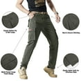thumbnail image 6 of LEDUNTINO Men's Casual Cargo Pants, Workout Joggers, Relaxed Fit Stretch, Hiking Pants with Multi Pockets, Quick-Drying, 6 of 7