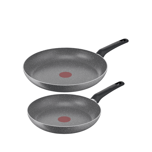 Set Sartenes Tfal 24 Y 30 Cm Cocina Natural Aluminio