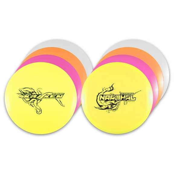 Divergent Disc Complete 8 Piece Family Disc Golf Starter Set