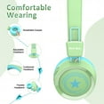 thumbnail image 4 of NEW BEE Kids Wireless Headphones with Mic | Adjustable Headband | Collapsible Design | Bluetooth 5.0, 4 of 6