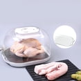 thumbnail image 4 of Defrosting Box, Convenient Drain Tray Meat Defroster Aluminum Alloy Tray With USB Cable For Housewarming Gift, 4 of 8