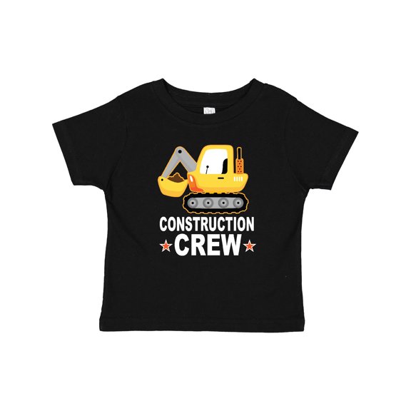 Inktastic Construction Crew Boys Shovel Truck Boys Baby T-Shirt