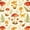 Cream Yellow, variant on Homewish Dreamy Boho Mushrooms Twin Quilt Set,Butterfly Floral Twin Coverlet Set,White Red,2-Piece