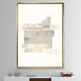 thumbnail image 2 of Designart ' Geometric Neutral Form II ' Shabby Chic Framed Canvas, 2 of 3