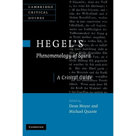 Cambridge Critical Guides Hegel's Phenomenology of Spirit: A Critical Guide, (Paperback)