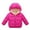 Hot Pink, variant on Kiijoy Infant Boys Winter Jacket Fleece Warm Zip Up Hooded Coat Outerwear, Sizes 18-24M