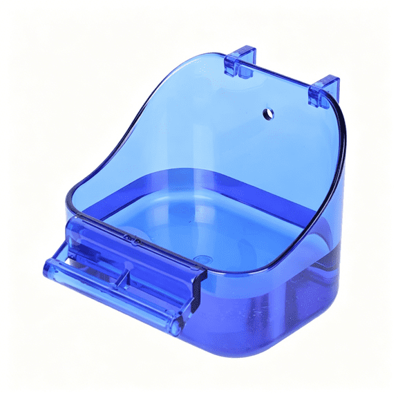 ACDANC Bird Bath Box for Small Birds, Parakeet Cage Bathing Tub