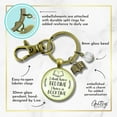 thumbnail image 6 of Book Lovers Gutsy Goodness Bronze Keychain Don't Have Bedtime Booktime Readers Bookworm Jewelry, 6 of 8
